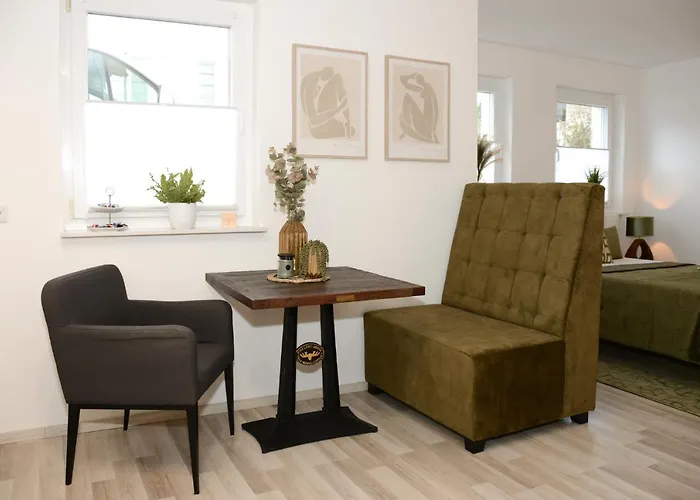 40qm Wohlfuehl-apartment Im Gruenen Mit Sorglospaket 公寓