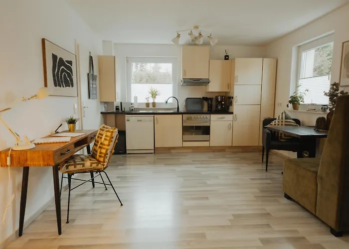 40qm Wohlfuehl-apartment Im Gruenen Mit Sorglospaket